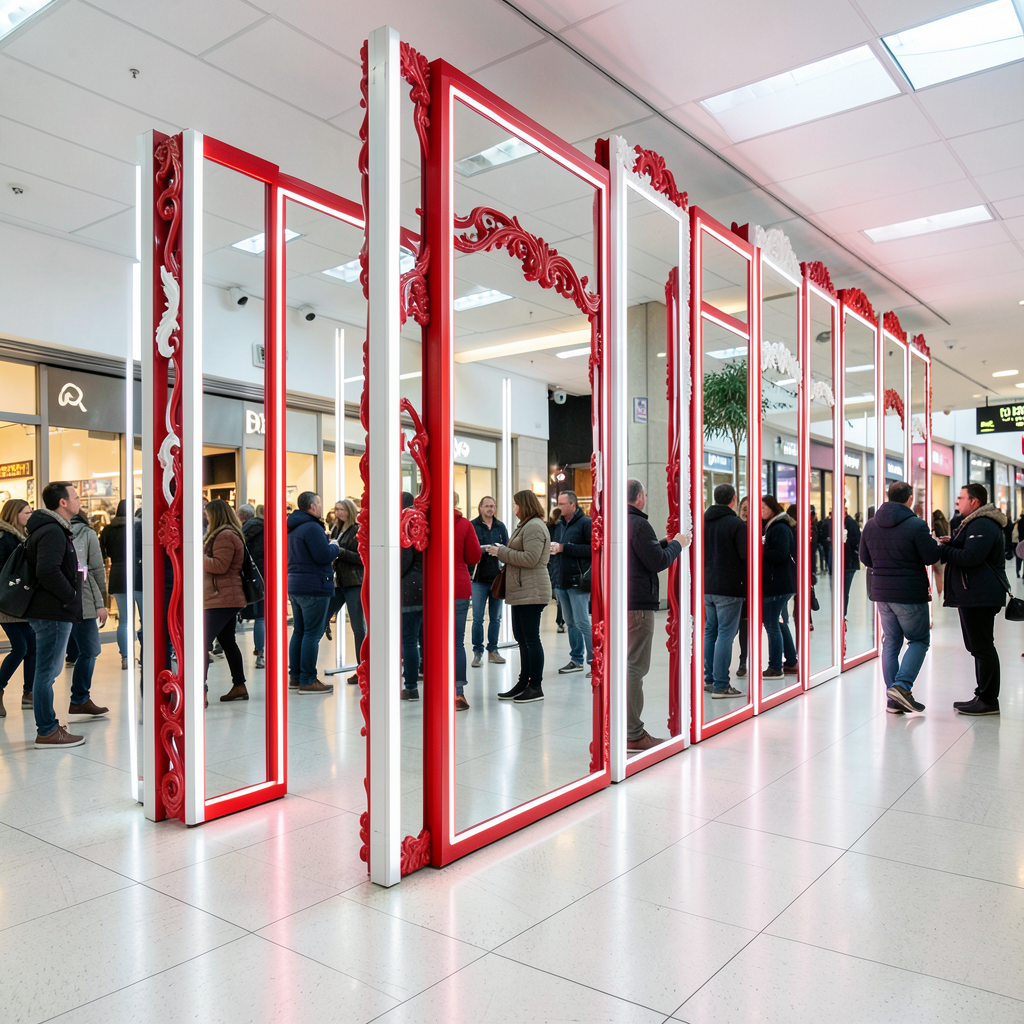 MIRROR MIRROR immersive mirror installation arriving in Hastings town centre September
